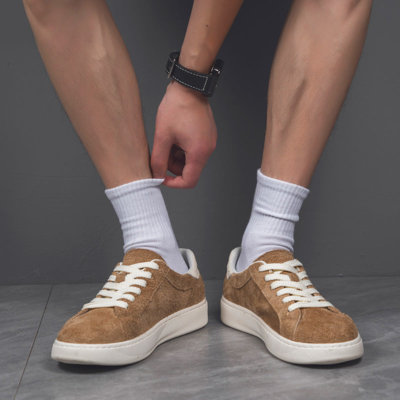 Men's Training Korean Style Versatile Solid Color Men's Board Shoes