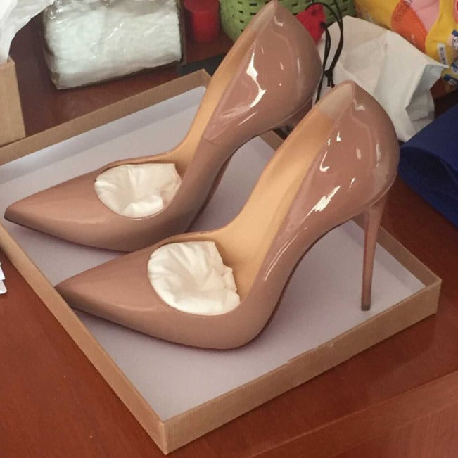 Women's Sexy Nightclub Large Size Pointed High Stiletto Women's Fashion Shoes