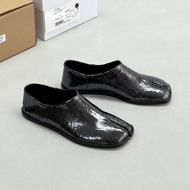Women's Trotter Flat Comfortable Soft Step-on Grandma Casual Shoes