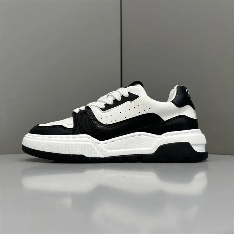 Men's Spring Korean Style Fashionable White Trendy Comfortable Breathable Men's Shoes