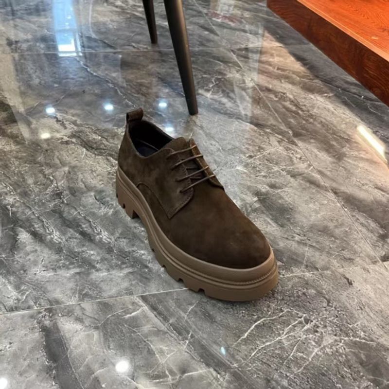 Men's High-grade Versatile British Thick Bottom Working Wear Men's Board Shoes