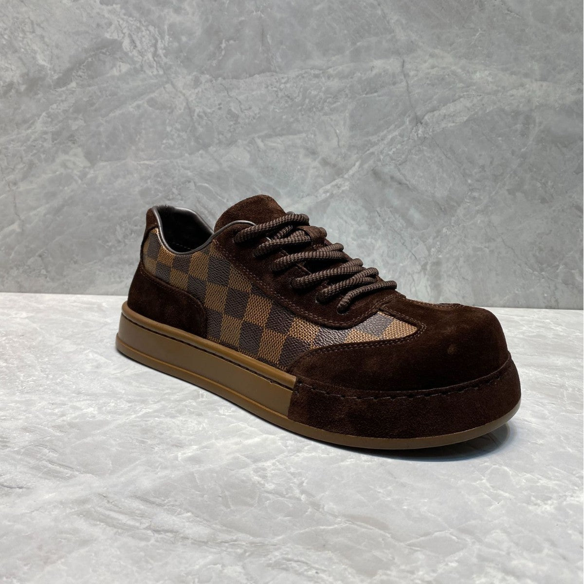 Men's German Training Reinforced Stitching Rubber Sole High-grade Comfortable Pigskin Lining Casual Shoes