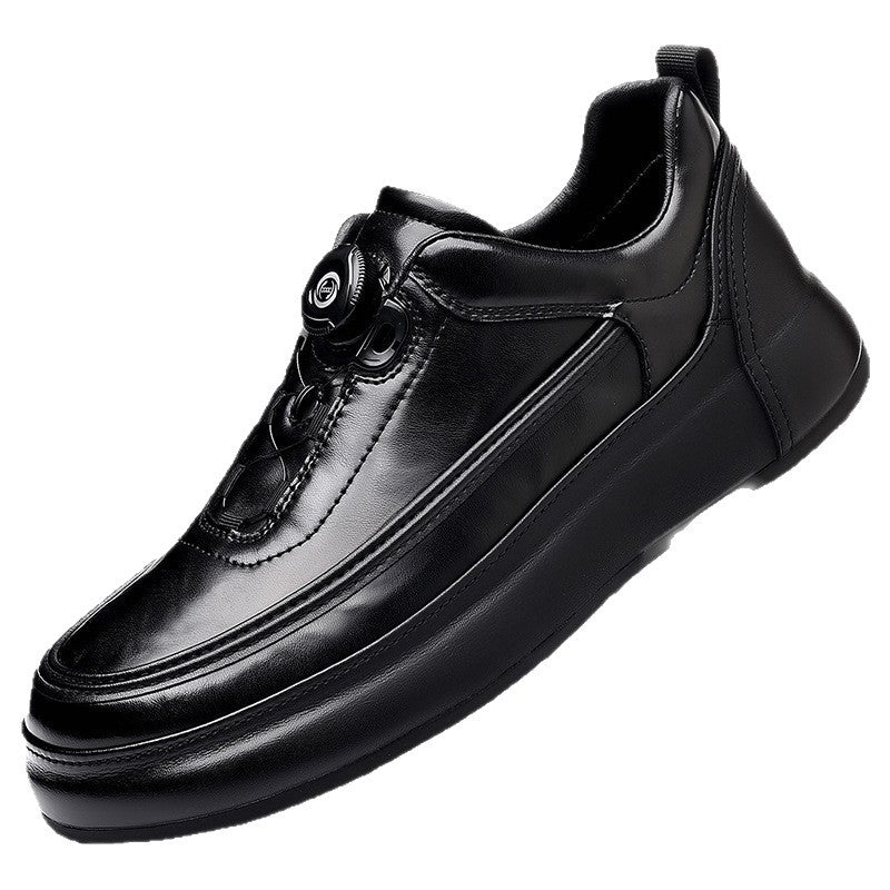 Men's Autumn Rotating Buckle Vintage Skateboard Lightweight Platform Men's Casual Shoes