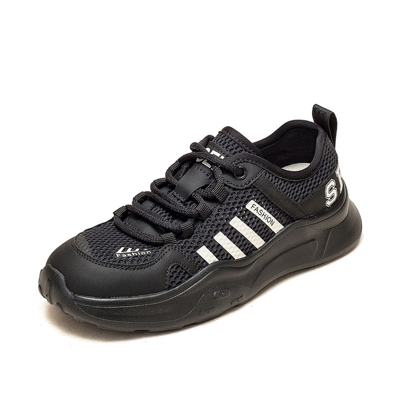 Women's Fashionable Mesh Surface Breathable Platform Dad Sneakers