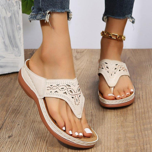 Women's & Men's Flip-flops Summer Plus Size Hollowed Leisure Sandals