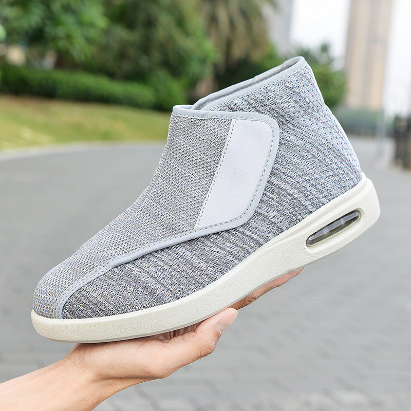 Women's For The Old Velcro Large Opening Middle-aged Mother Shoes