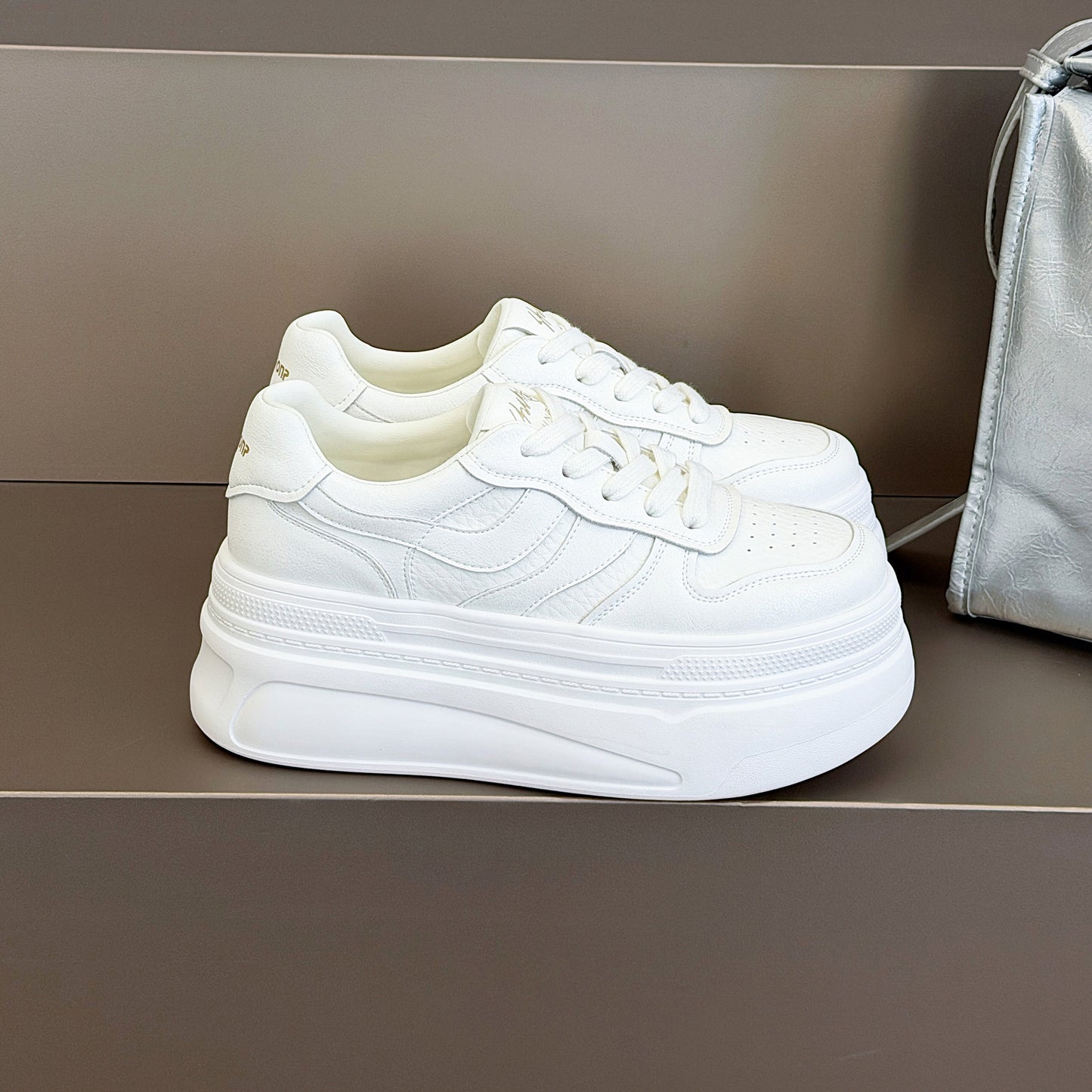 Women's Thick Bottom Height Increasing Insole Dad Small Women's Casual Shoes