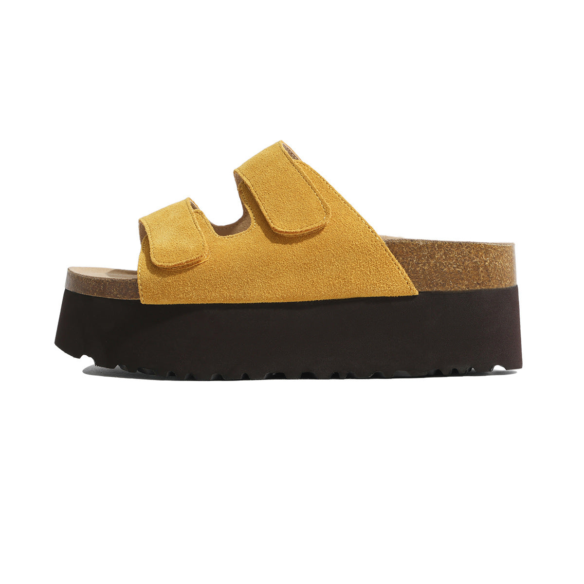 Women's Thick-soled Summer Retro Velcro Soft Bottom Slippers