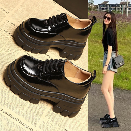 Women's Small Thick Bottom Height Increasing Insole Loafers