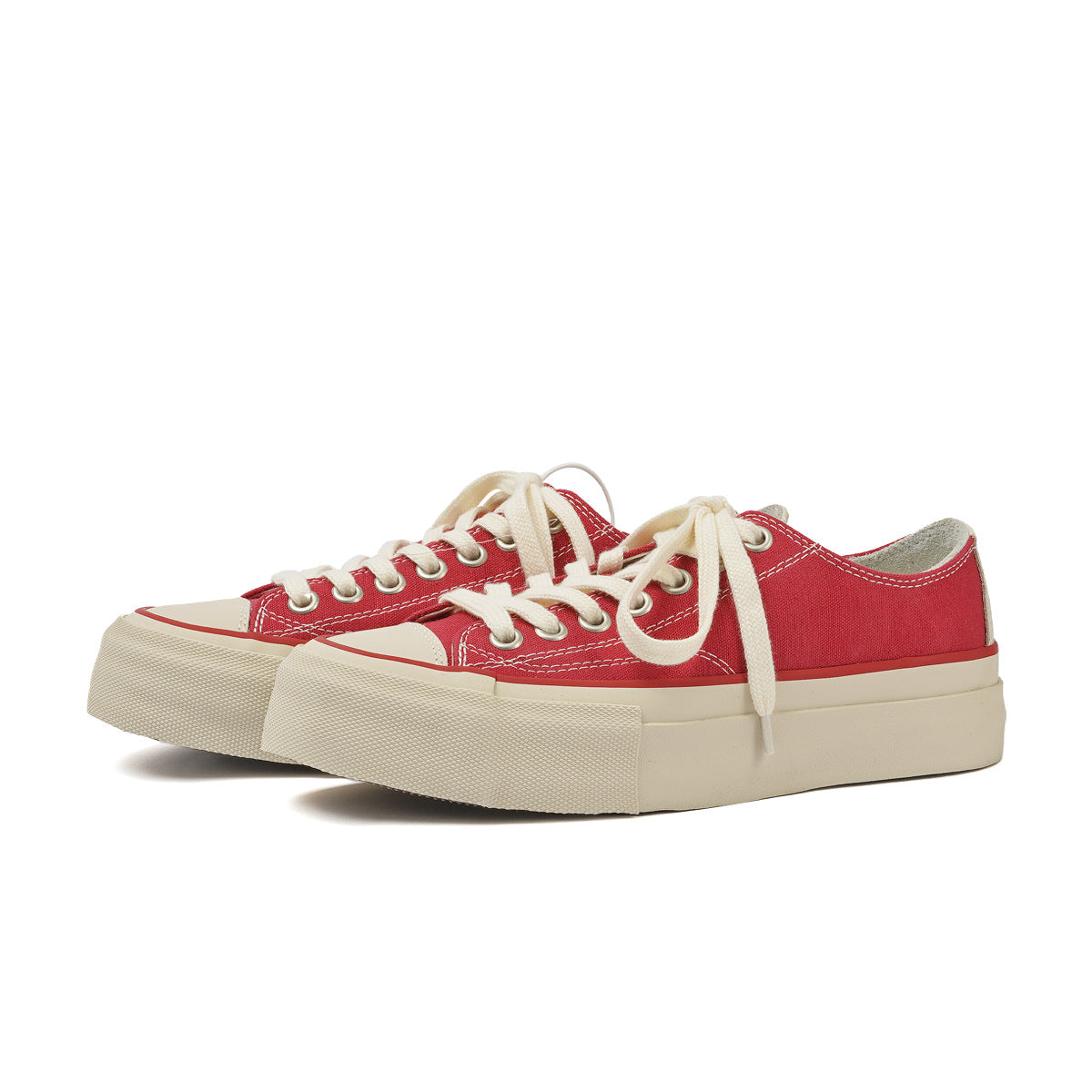 Men's Thick Bottom Breathable Heightened Easy Wear Canvas Shoes
