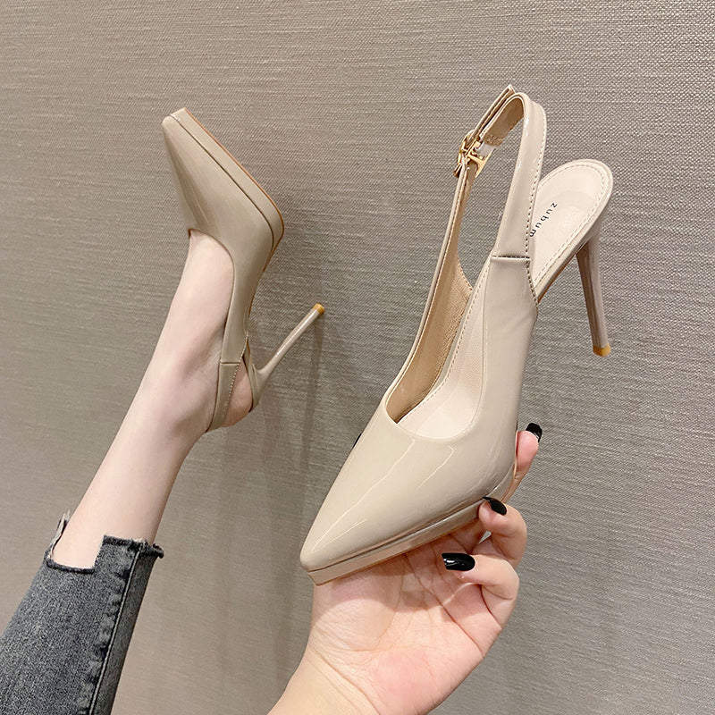 Women's Spring Patent Waterproof Platform Not Tired Women's Shoes