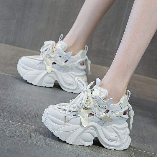 Women's Dad Summer Platform Fashion Height Increasing Sneakers