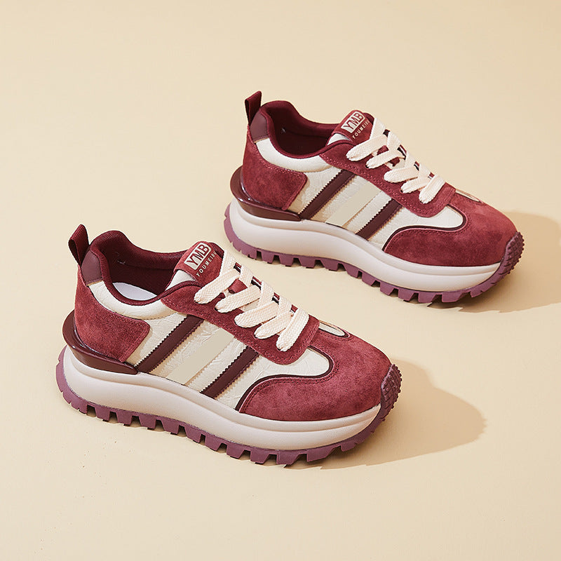 Women's Dad Trendy Autumn Korean Fashion Platform Sneakers