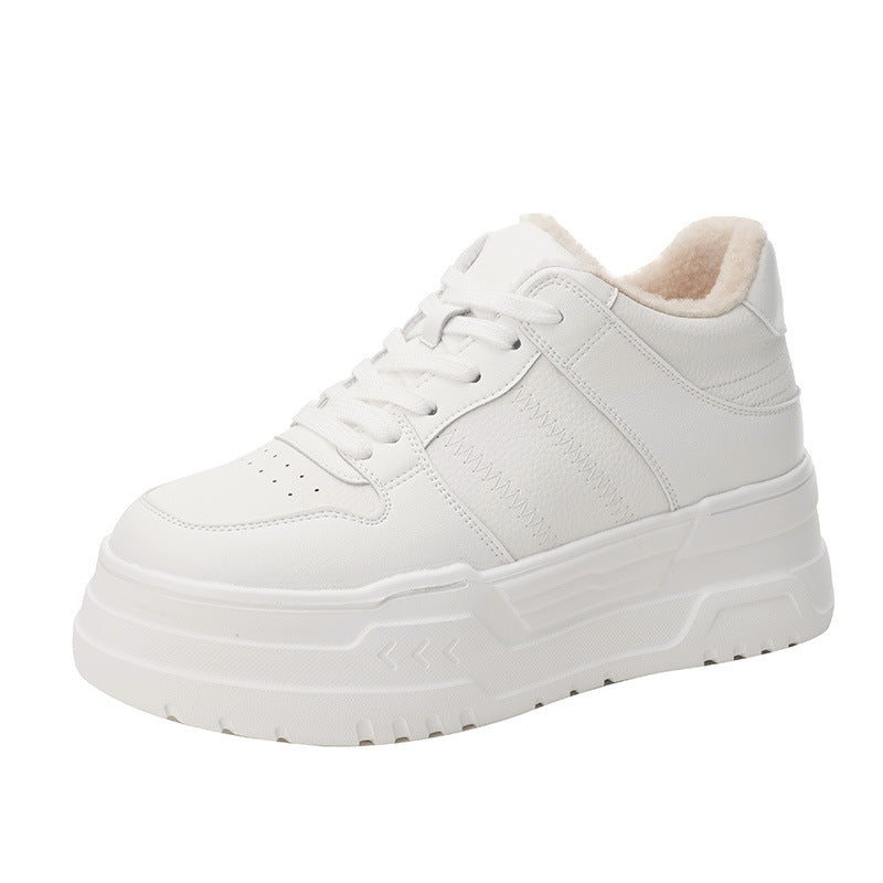 Women's Hidden White Small Elevator Wild Sports Women's Casual Shoes