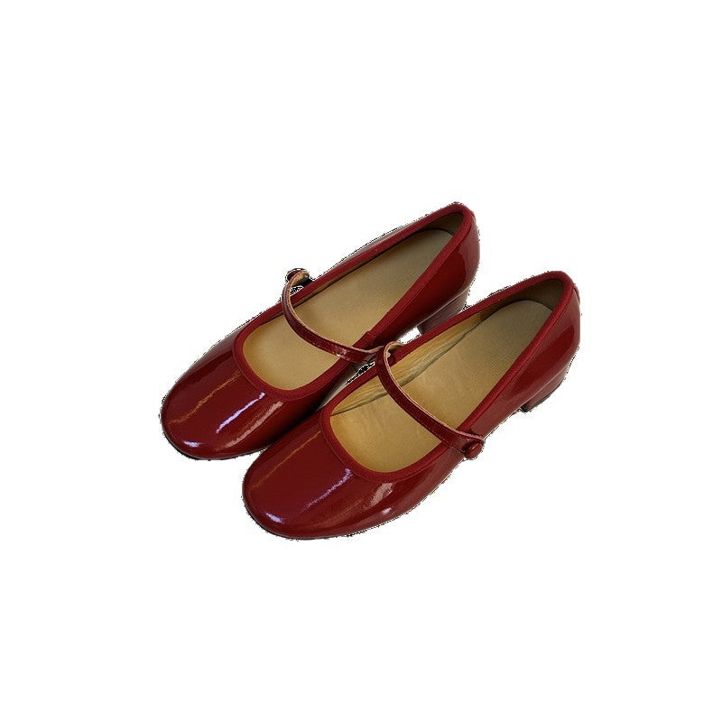 Women's Low Niche Mary Jane Korean Style With Skirt Women's Casual Shoes