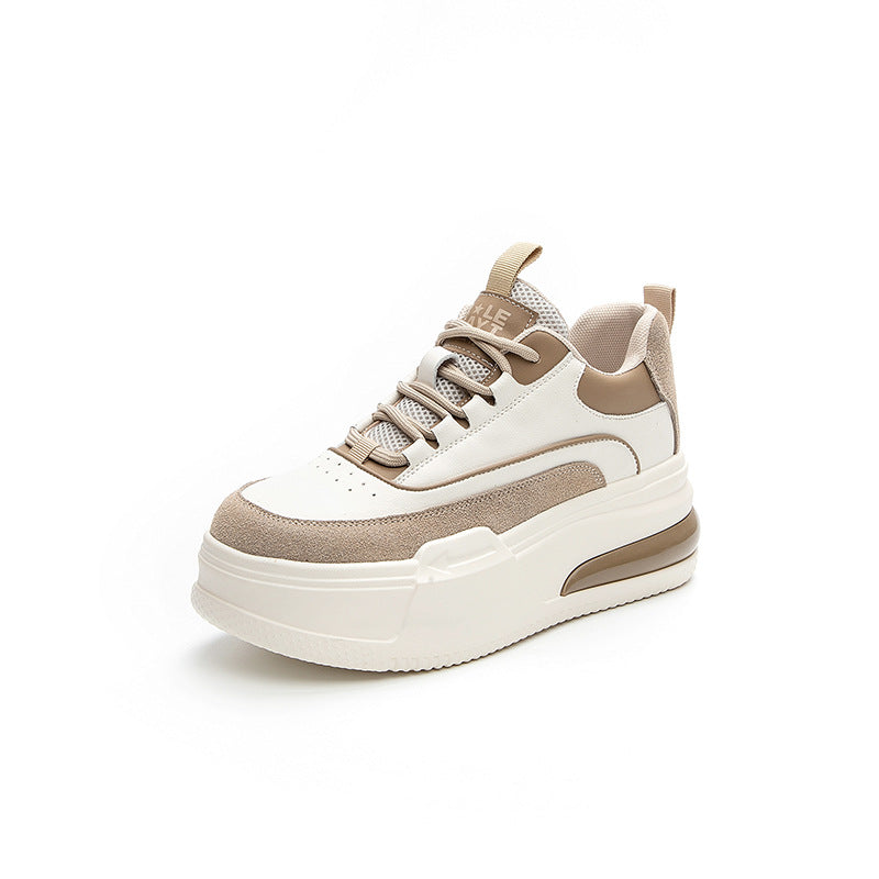 Women's White Autumn Korean Style Niche Fashion Casual Shoes