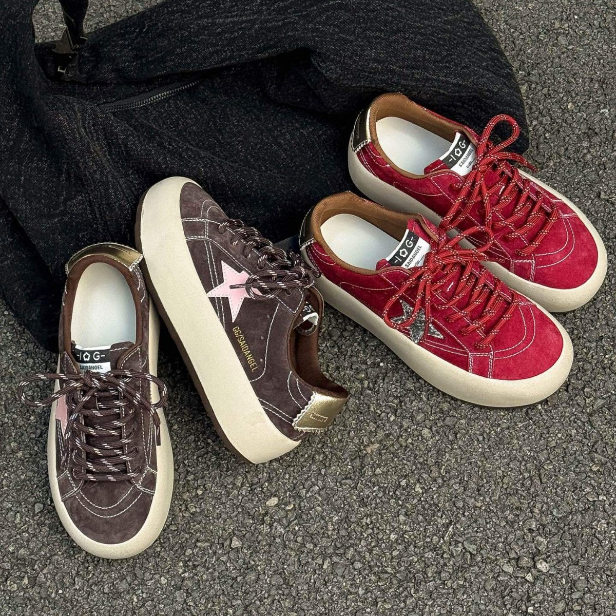Women's Platform Retro Star Autumn Leisure Sports German Training Women's Casual Shoes