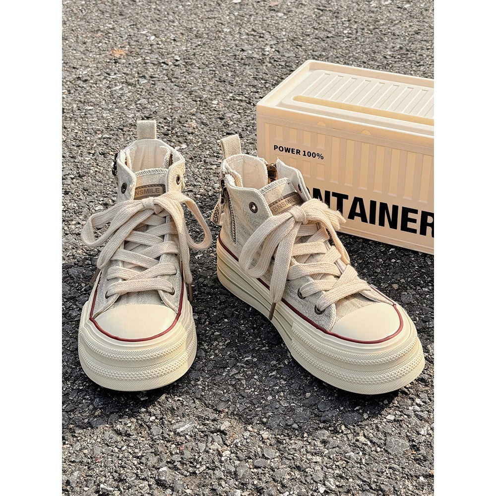 Graceful Unique Cool Women's Platform Minority Sneakers
