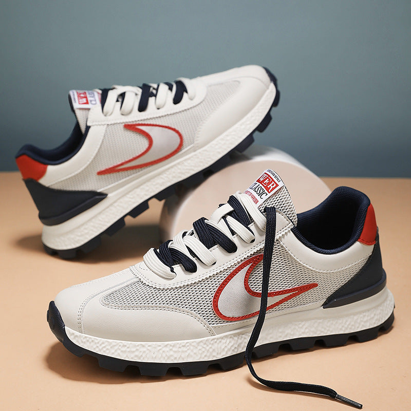 Men's Summer Mesh Breathable Hollow Outdoor Stylish Lightweight Sneakers