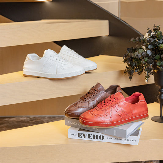 Women's Spring Retro Training Genuine Inside Outside Women's Casual Shoes