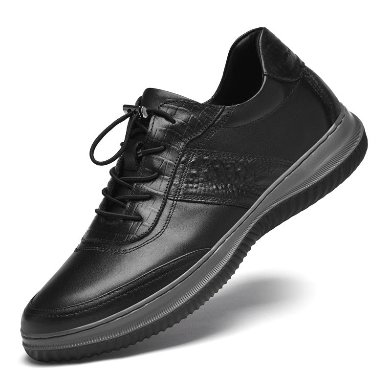 Men's First Layer Cowhide High-grade Comfortable Lightweight Indoor Men's Casual Leather Shoes