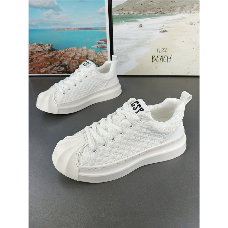 Men's Autumn Shell Low-cut Fashion Board Lightweight Men's Shoes