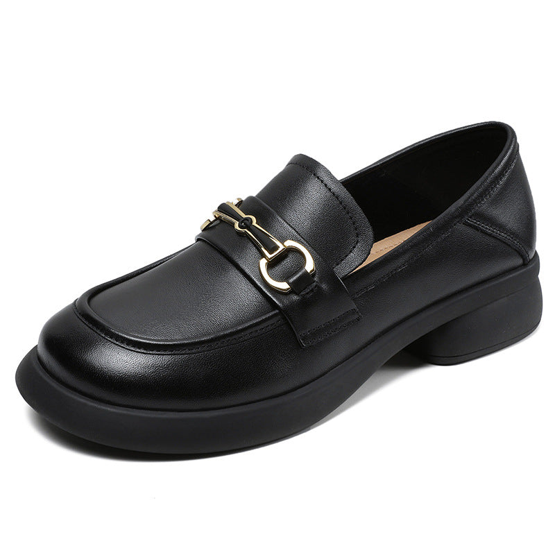 Women's Soft Autumn Bottom Round Head Slip-on Casual Shoes