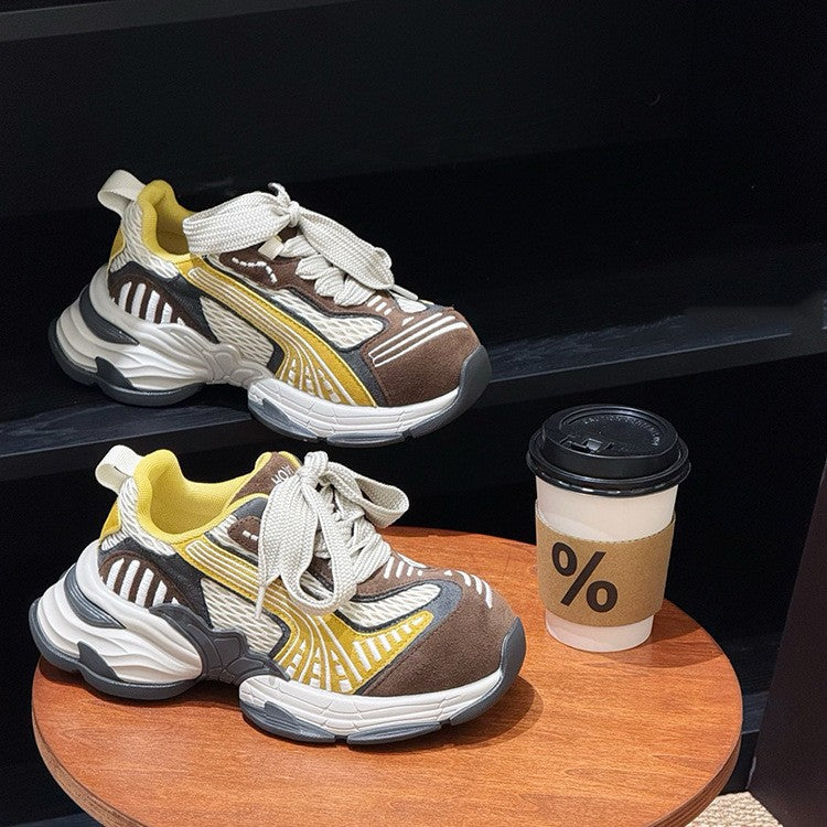 Women's Platform Heightened Daddy Korean Niche Design Casual Shoes
