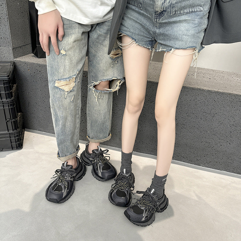 Women's & Men's Platform Dad Fashion Korean Running Casual Shoes