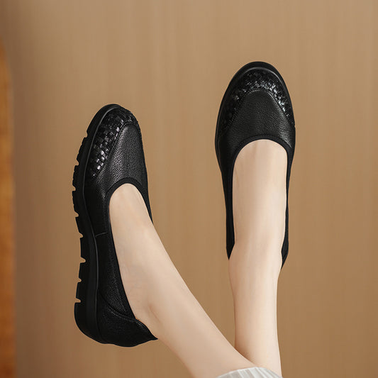 Autumn Low-cut Leisure Pumps Slip-on Style Soft Bottom Comfortable Women's Casual Shoes