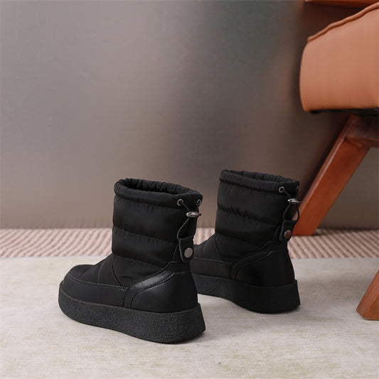 Women's Winter Waterproof Outdoor Fashionable Warm Bread Snow Boots