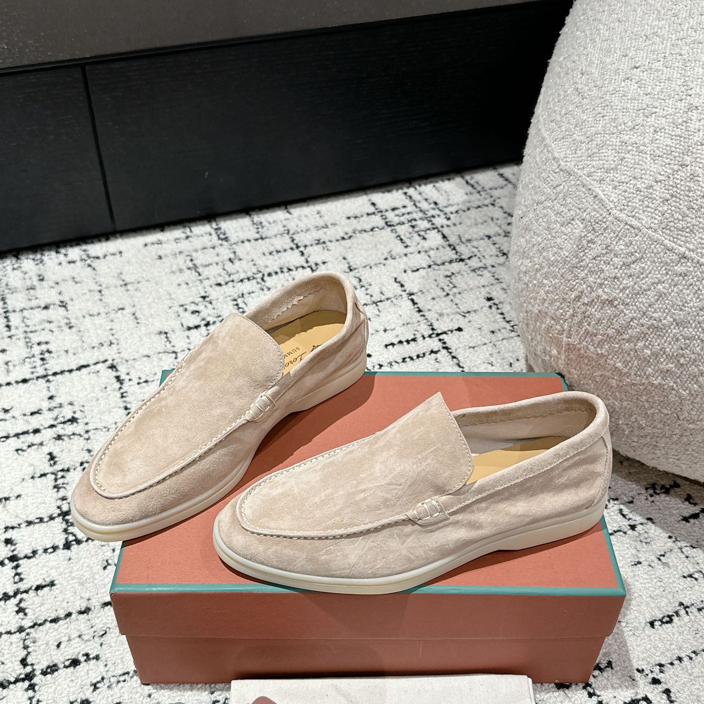 Men's Luxury Slip-on Flat Quality Genuine Loafers/doug Shoes