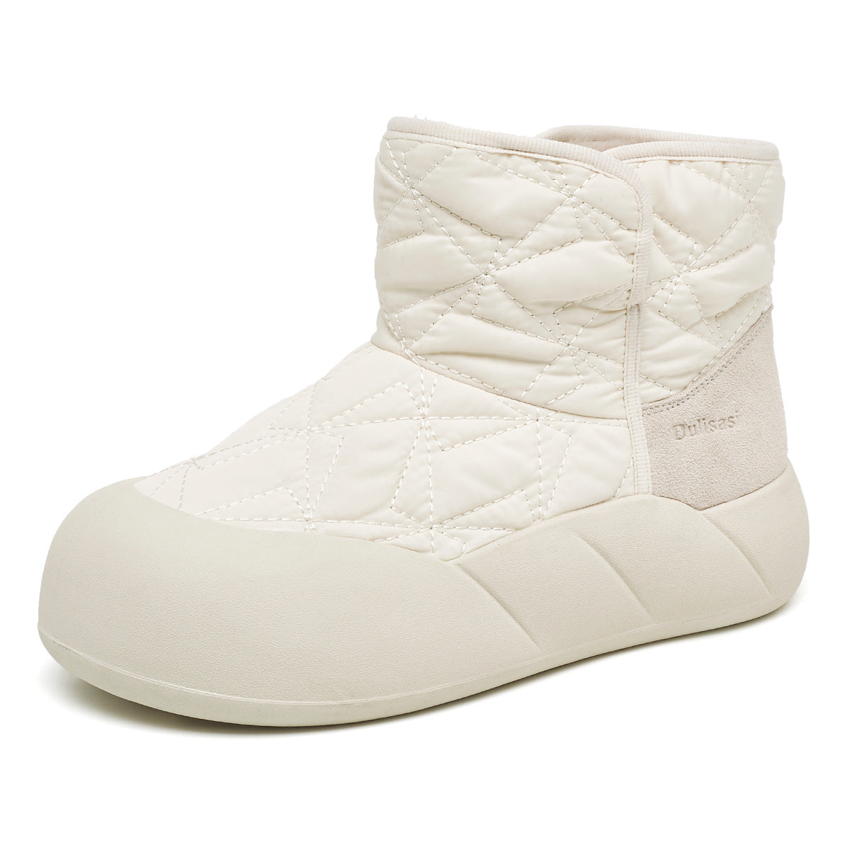 Women's Winter Fleece-lined Thickened Fluffy Cotton Fashion Snow Boots