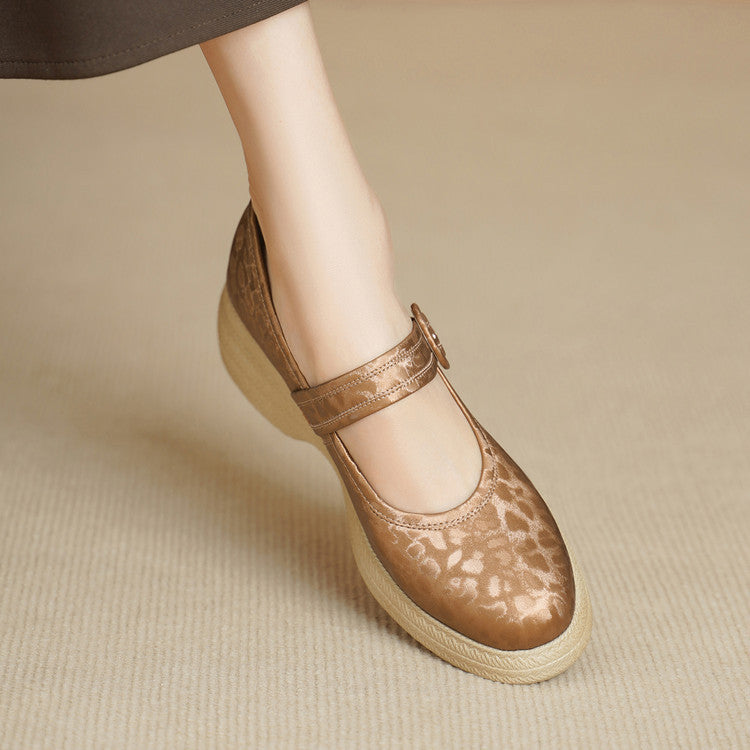 Women's Style Super Light Skirt Pumps Authentic Platform Shallow Mouth Thick Men's Shoes