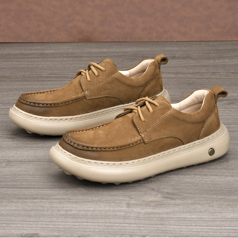 Men's Cowhide Online Lightweight Comfortable Genuine Thin Men's Shoes