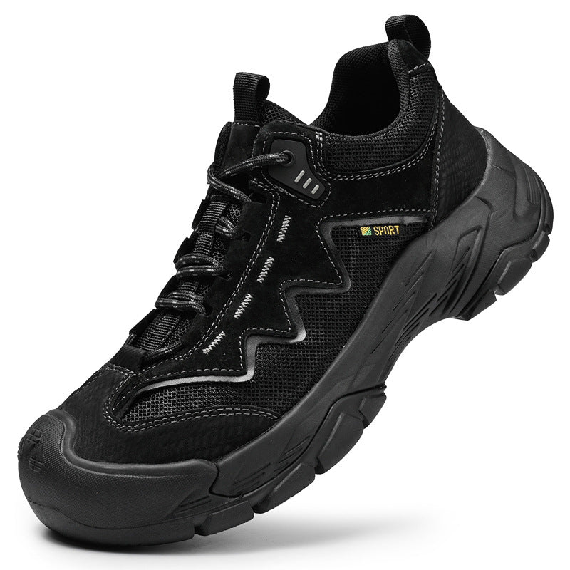 Men's Large Size Soft Bottom Outdoor Hiking Men's Sports Shoes