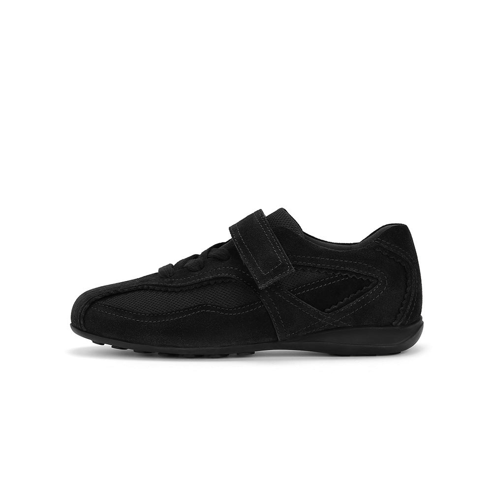 Women's Designer Model Cowhide Velcro Ballet Sports Women's Fashion Shoes