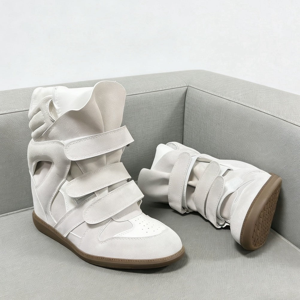 Women's Height Increasing Insole Wedge Color Matching Women's Casual Shoes