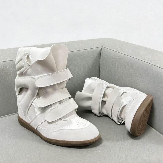Women's Height Increasing Insole Wedge Color Matching Women's Casual Shoes