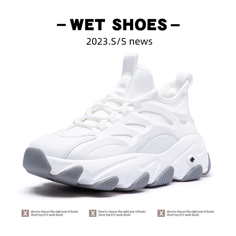 Men's Platform Heightened Lightweight Comfortable Plus Sizes Dad Men's Sports Shoes