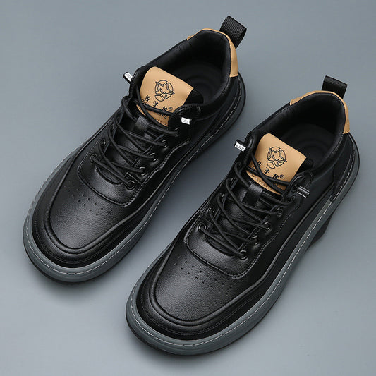 Men's With Veet Insulated Trendy Versatile Wide Sneakers