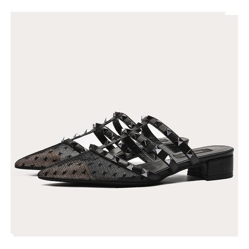 Women's V Home Rivet High Outdoor Fashion Sandals