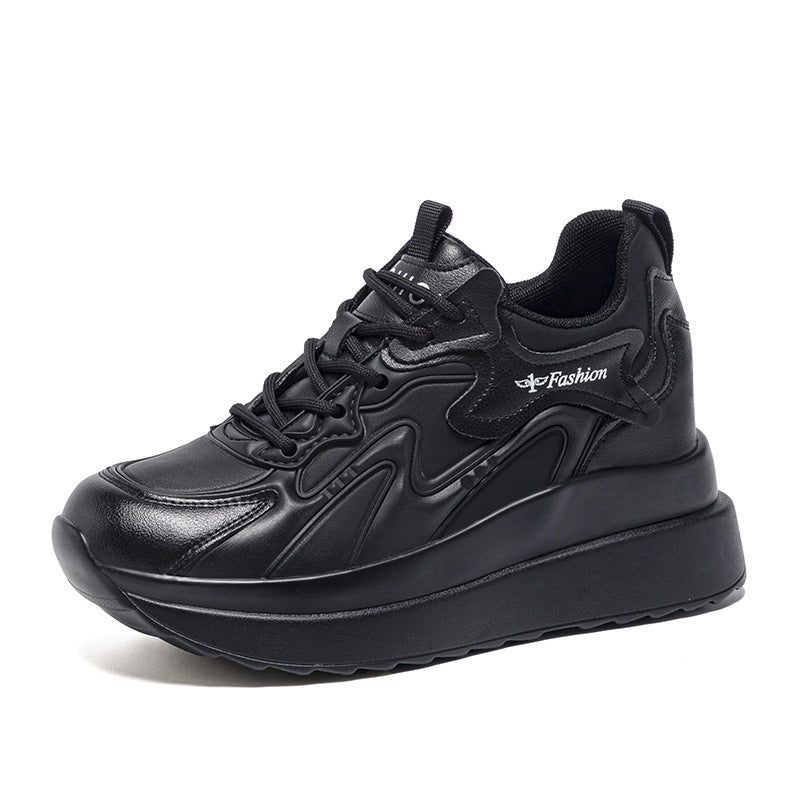 Women's Increasing Insole Dad Breathable Skateboard Thick Women's Casual Shoes