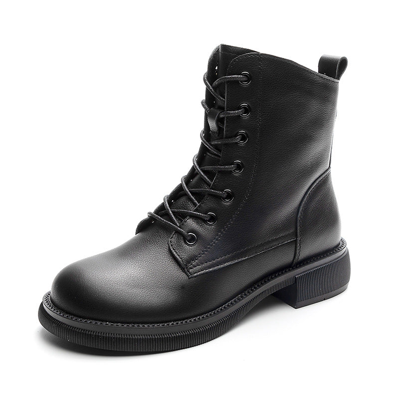 Women's Martin Plus Size Short British Style Boots