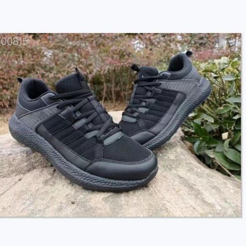 Men's Super Lightweight Administrative Unit Small Black Running Low Men's Sports Shoes