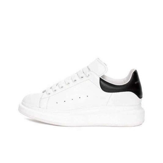 Women's High Version Mcqueen White Heightened Platform Sneakers