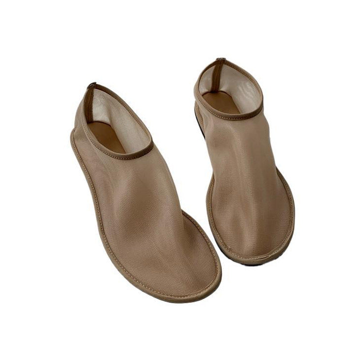 Women's Super Comfortable Breathable Mesh Lace Simple Minority Women's Fashion Shoes