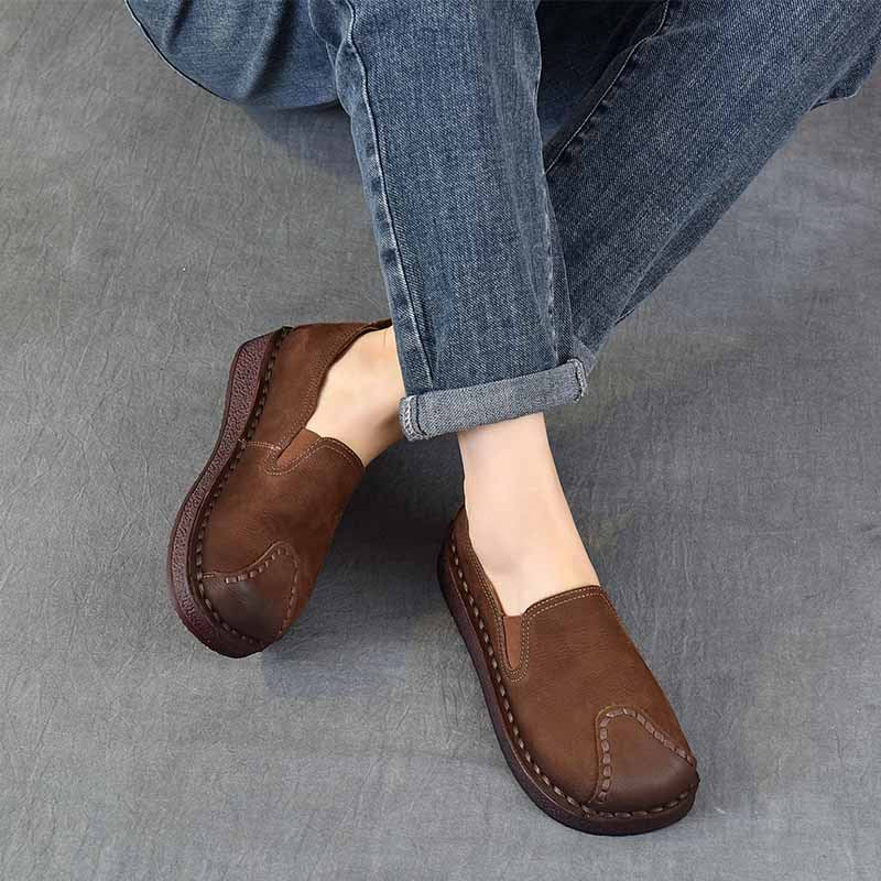 Women's Soft Bottom Retro Cotton Linen Style Women's Casual Shoes