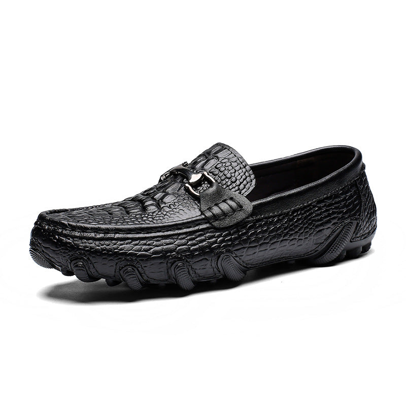 Men's Top Layer Cowhide Surface Slip-on Plus Loafers/doug Shoes