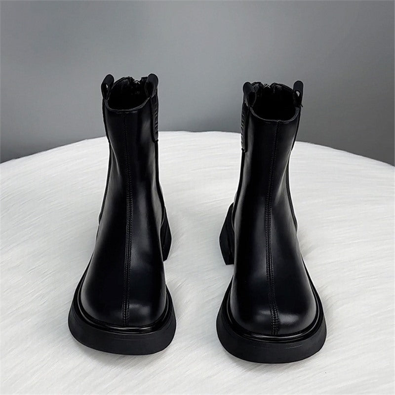 Women's Martin British Style Fashion Chelsea Platform Boots